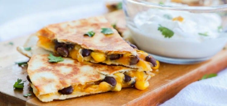 Black Bean And Cheese Quesadillas The Diary Of A Real Housewife