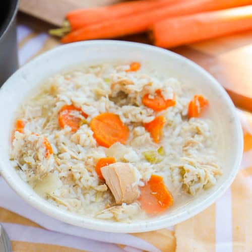 Crock-Pot Chicken and Rice Soup