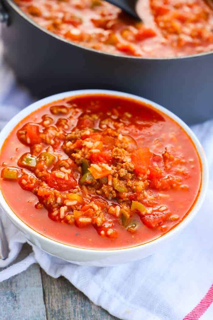 Stuffed Pepper Soup