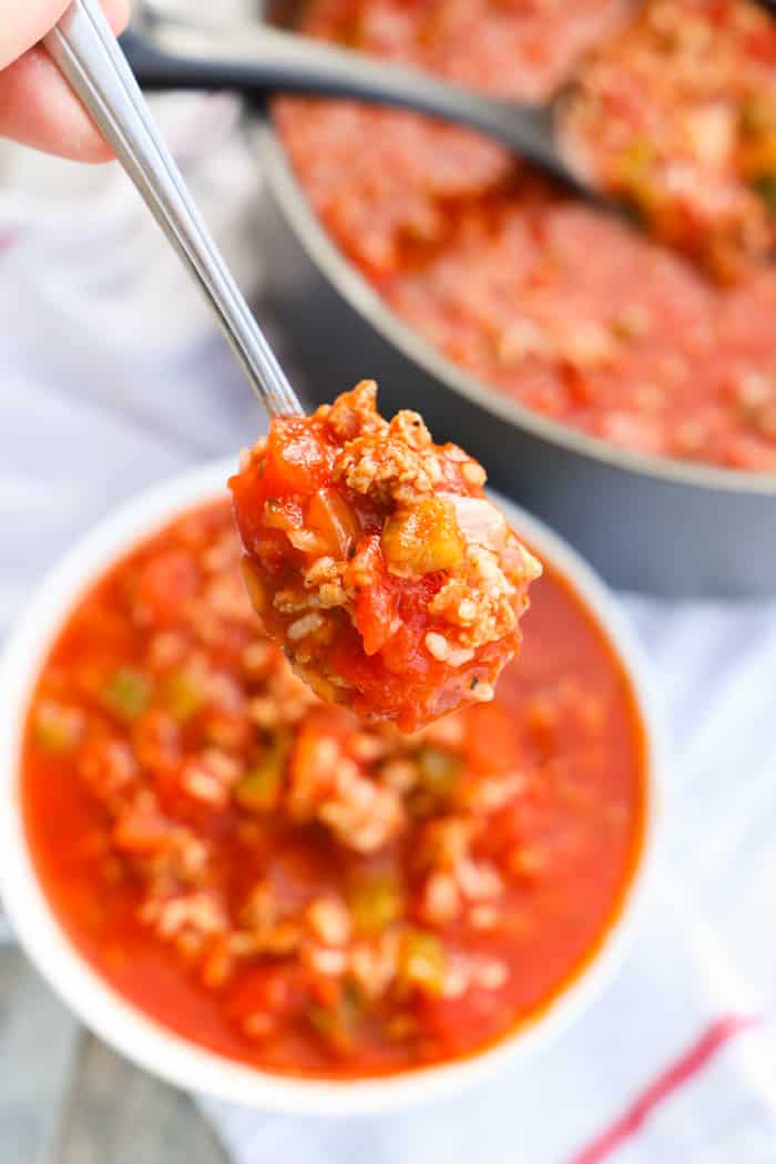 Stuffed Pepper Soup