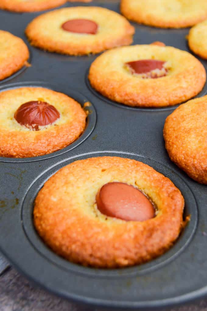 Muffin Tin Corn Dogs