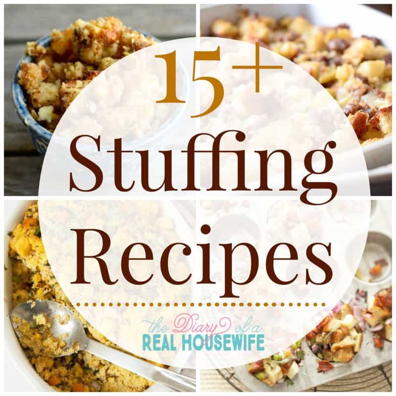 15 plus stuffing recipes recipe roundup collage