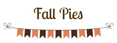 Fall Pies lettering banner