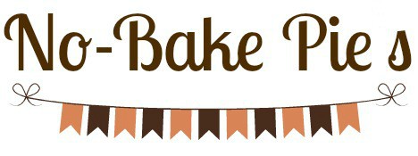 No Bake Pies lettering banner