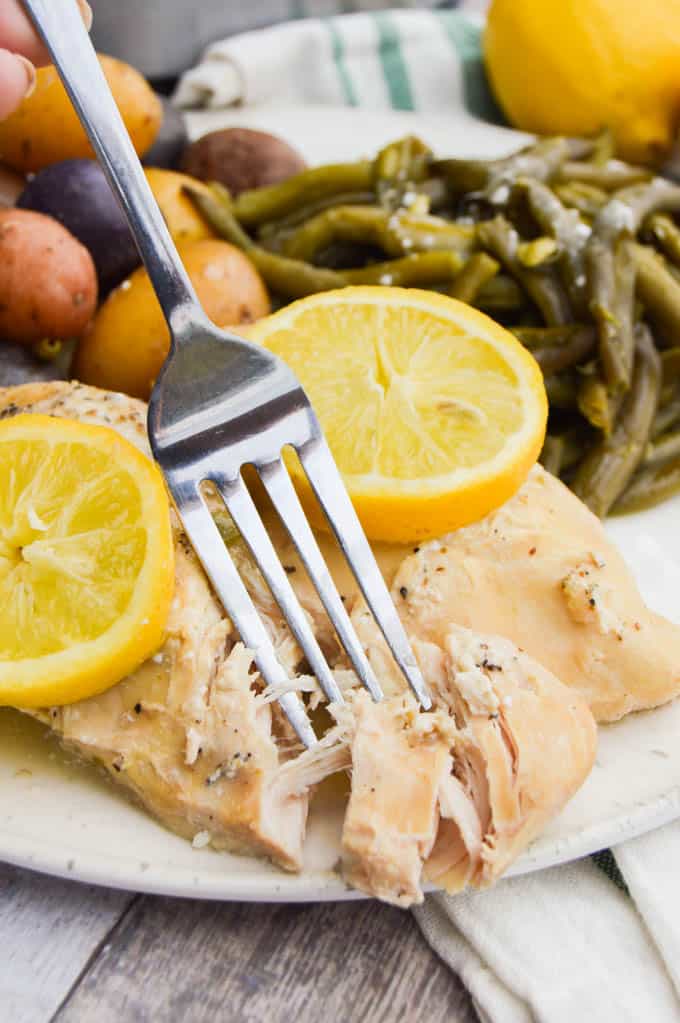 Slow Cooker Lemon Pepper Chicken The Diary of a Real Housewife