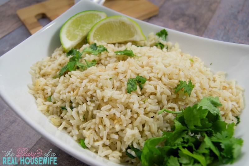 A great side dish recipe for any meal! Cilantro brown rice