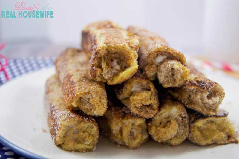 Cream Cheese French Toast RollUps The Diary of a Real Housewife