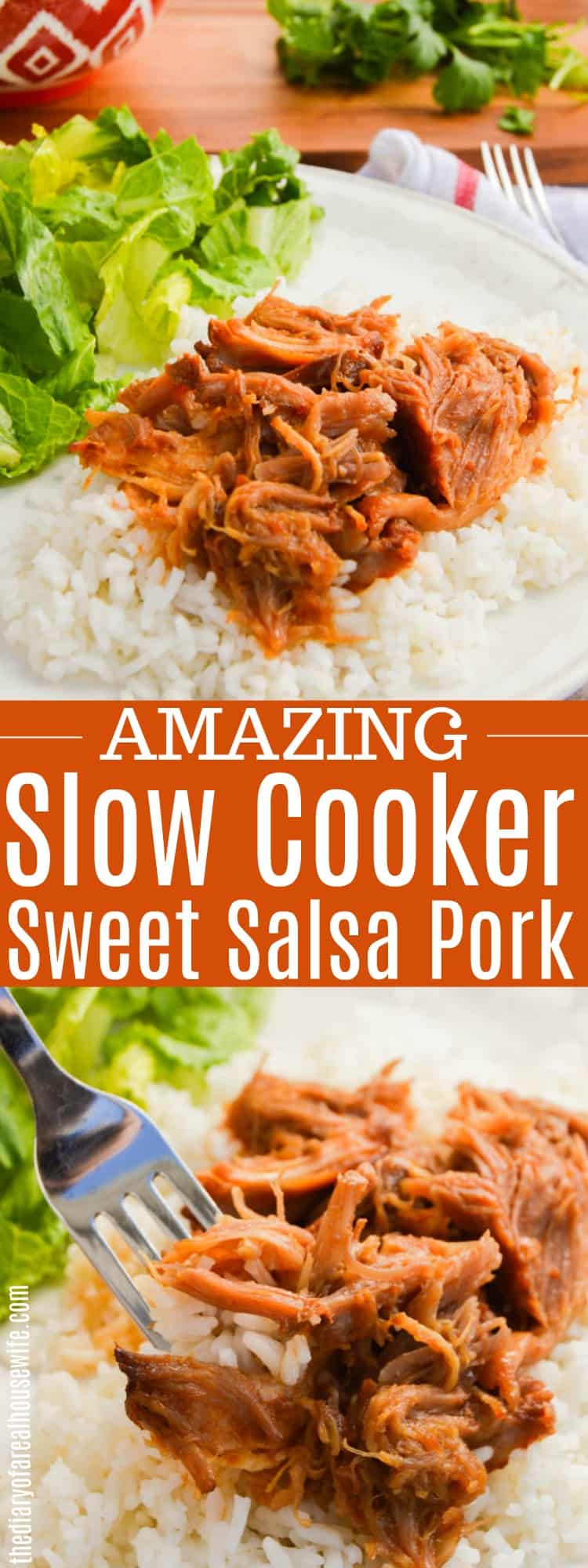 Slow Cooker Sweet Salsa Pork!