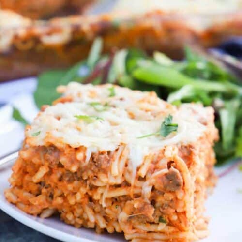 Baked Spaghetti Casserole