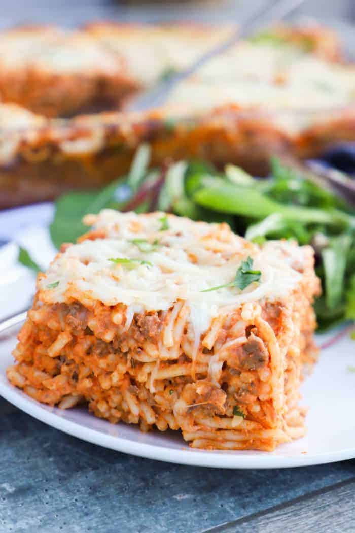 Baked Spaghetti Casserole