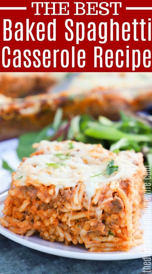 Baked Spaghetti Casserole