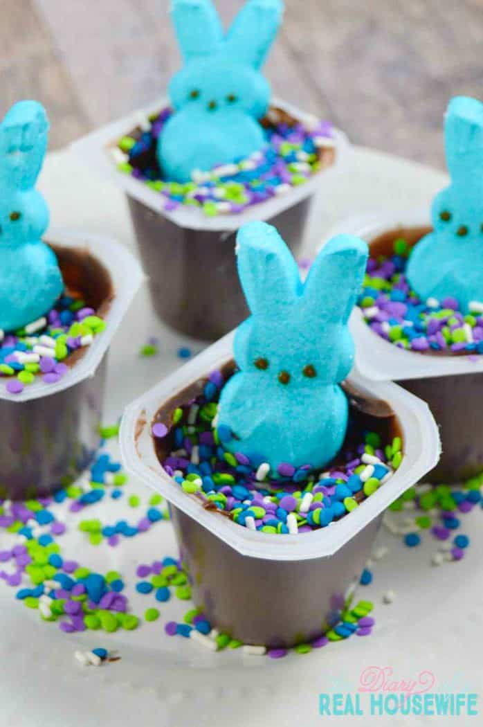 Peeps Pudding Cups