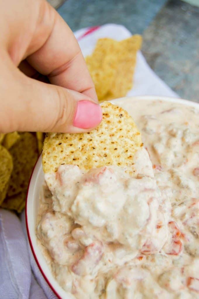 Sausage Cream Cheese Dip The Diary of a Real Housewife