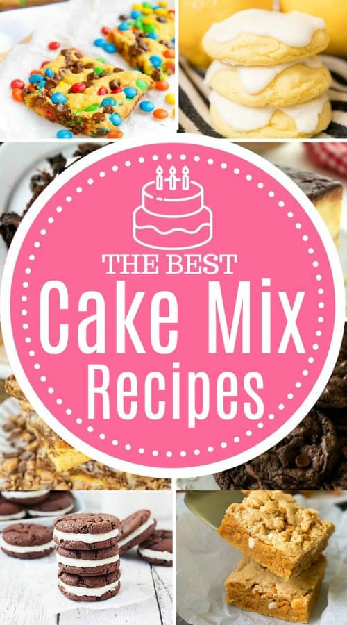 cake mix recipes 
