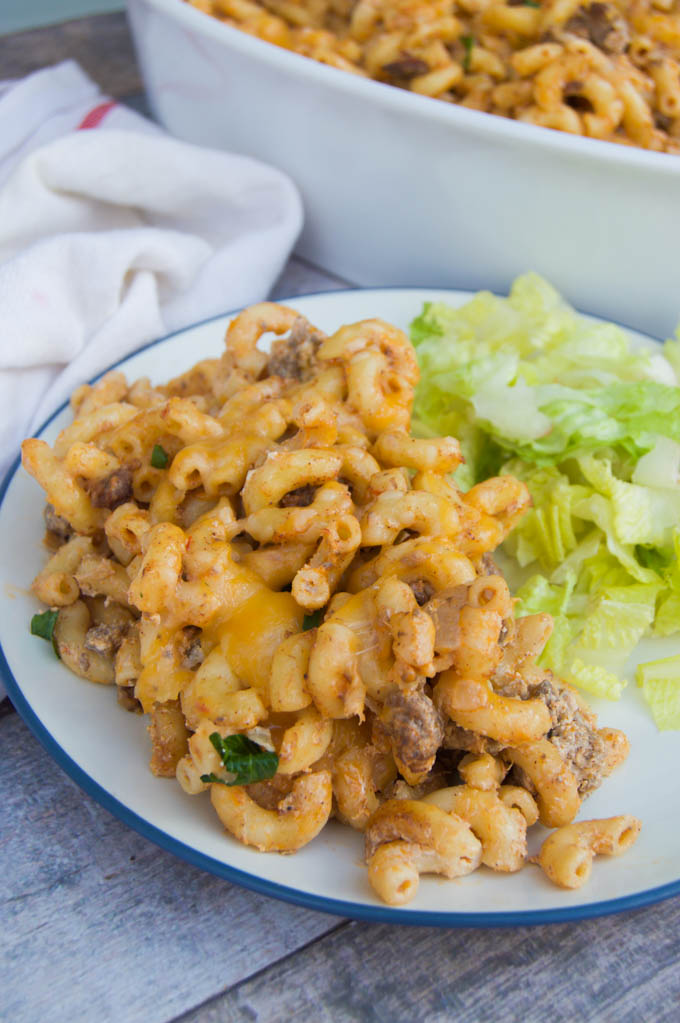 Easy Taco Mac Casserole