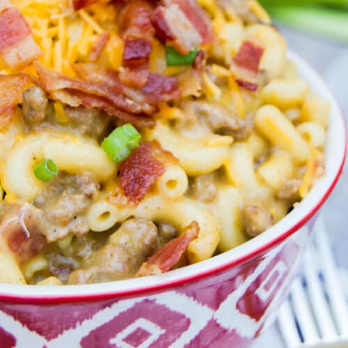 Cheeseburger Mac and Cheese