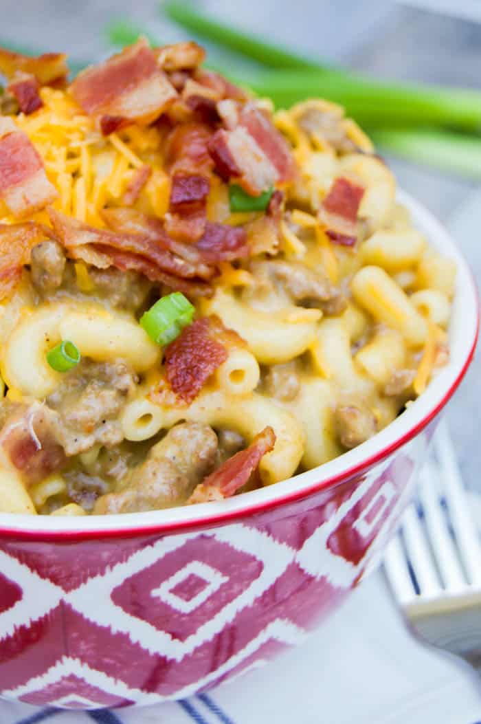 Cheeseburger Mac and Cheese