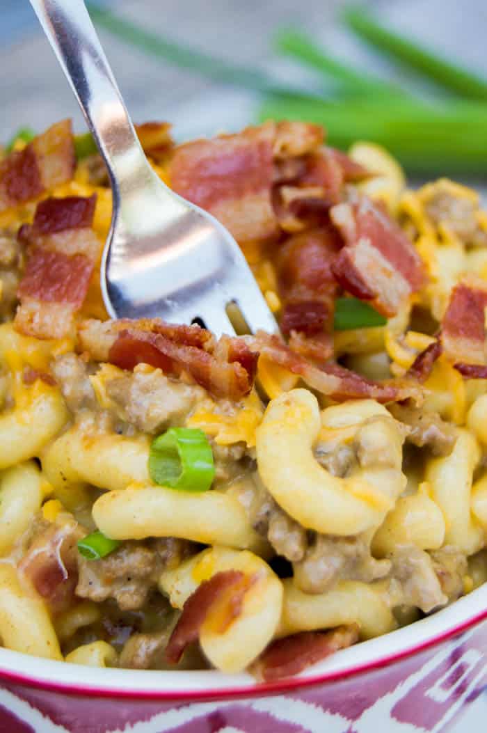 Cheeseburger Mac and Cheese