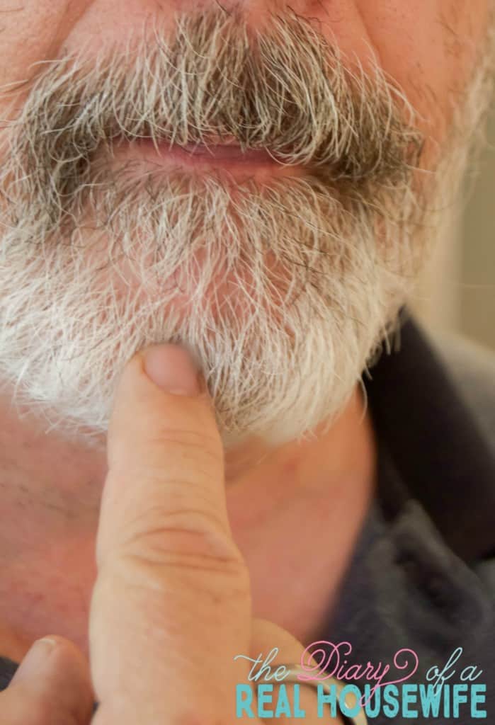 applying the DIY Beard Oil