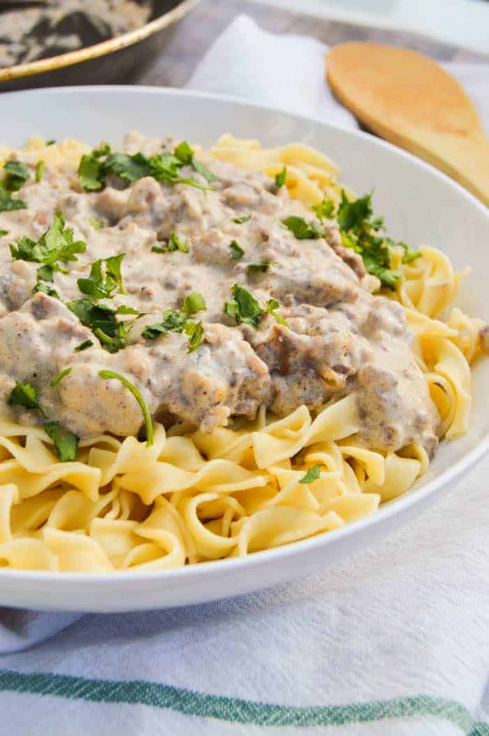 Beef Stroganoff