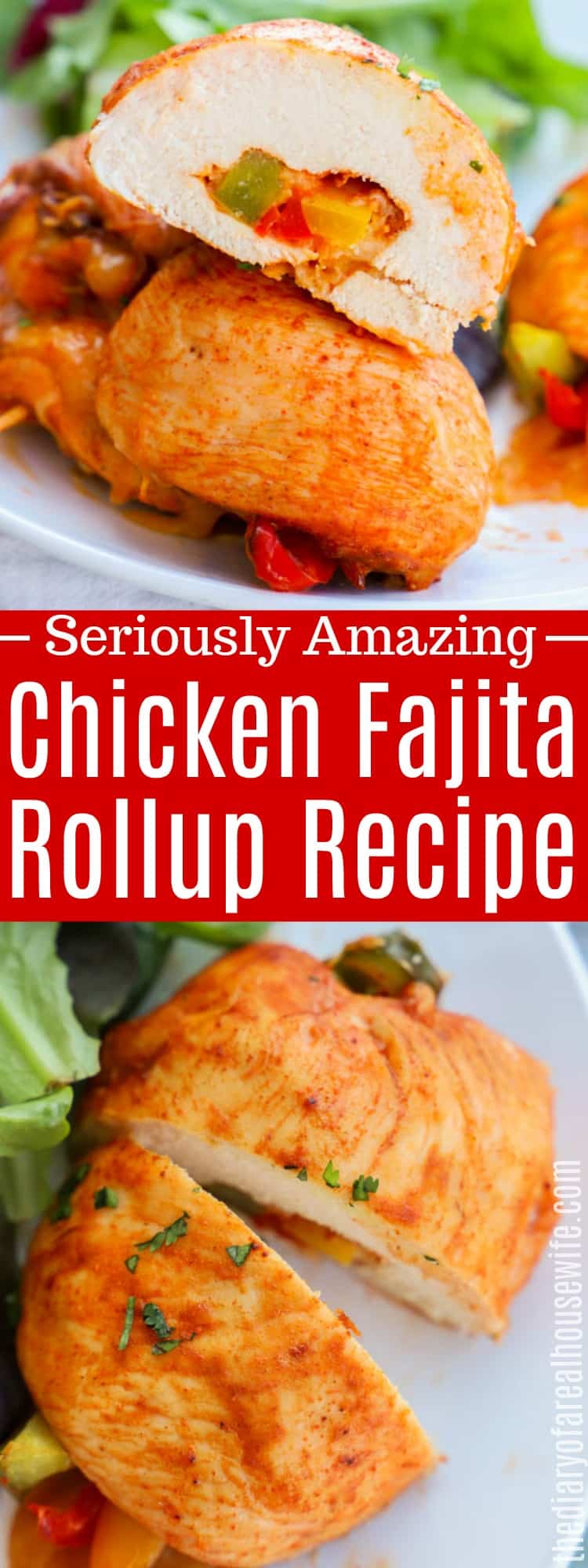 Chicken Fajita Rollup