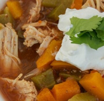 Slow Cooker Chicken Fajita Soup