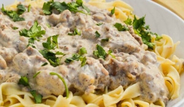 Beef Stroganoff