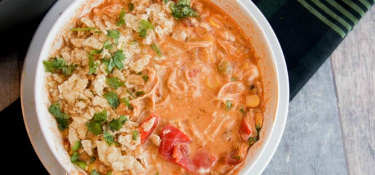 Creamy Chicken Fajita Soup The Diary of a Real Housewife Creamy Chicken Fajita Soup The Diary of a Real Housewife
