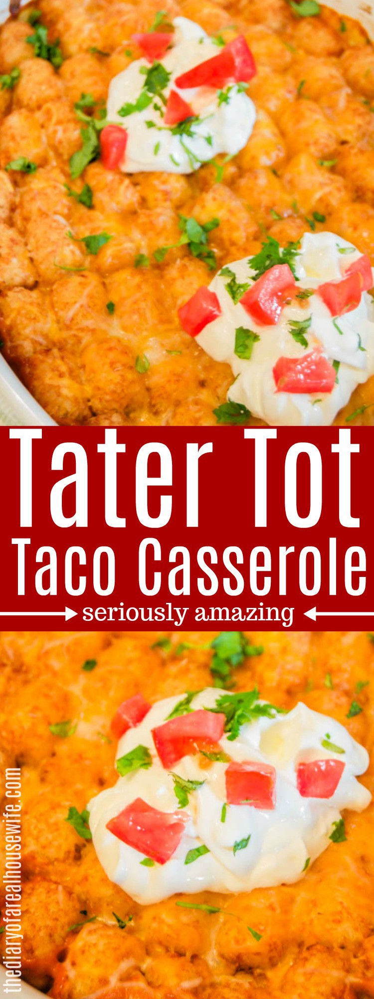 Tater Tot Taco Casserole