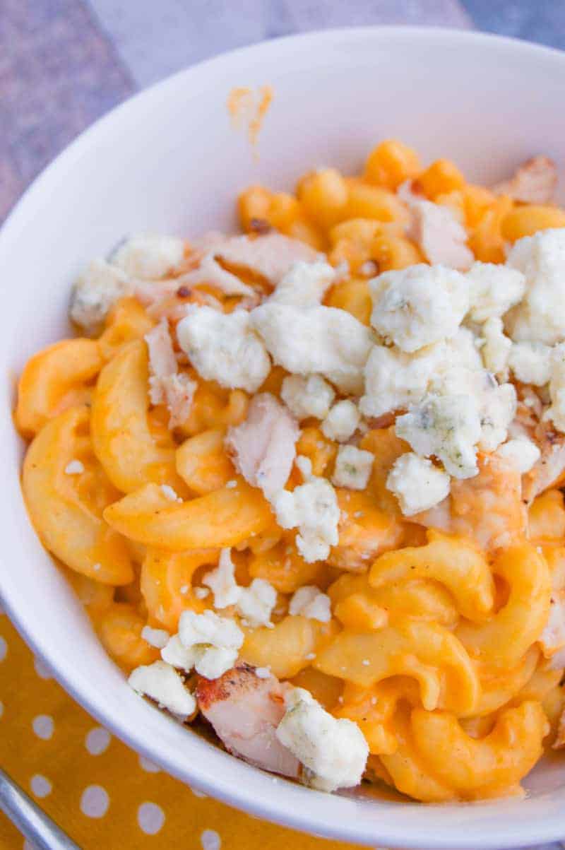 Buffalo Chicken Mac and Cheese • The Diary of a Real Housewife