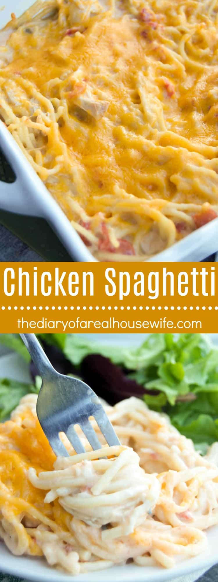 Easy Chicken Spaghetti