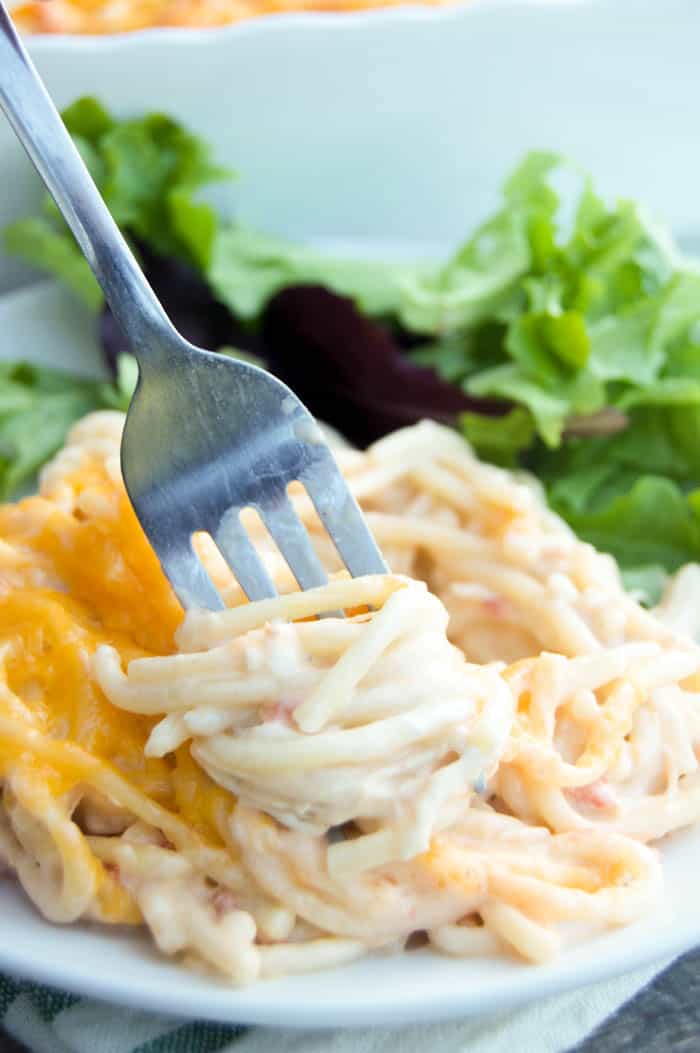 Easy Chicken Spaghetti