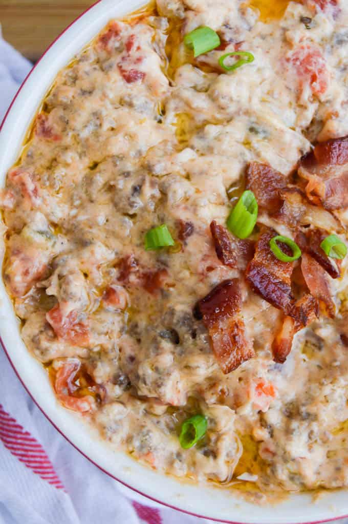 Bacon Cheeseburger Dip The Diary of a Real Housewife