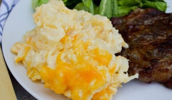 Slow Cooker Cheesy Potato Casserole