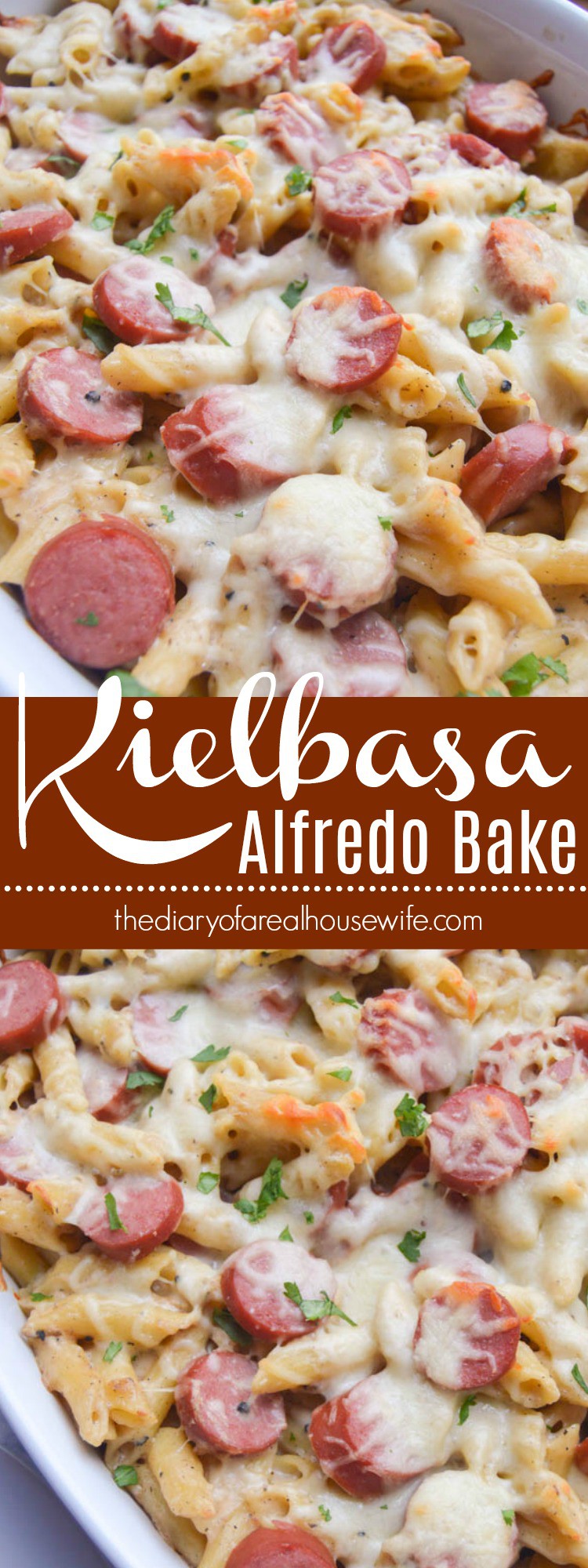 Kielbasa Alfredo Bake The Diary of a Real Housewife
