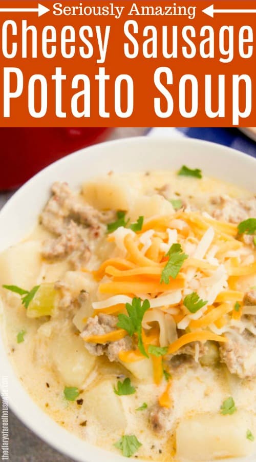 Cheesy Sausage Potato Soup