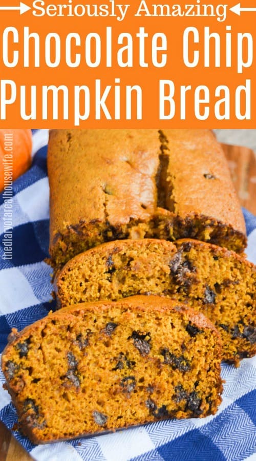 Chocolate Chip Pumpkin Bread