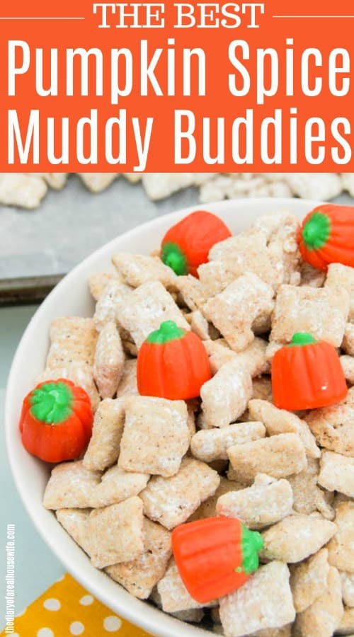 Pumpkin Spice Muddy Buddies