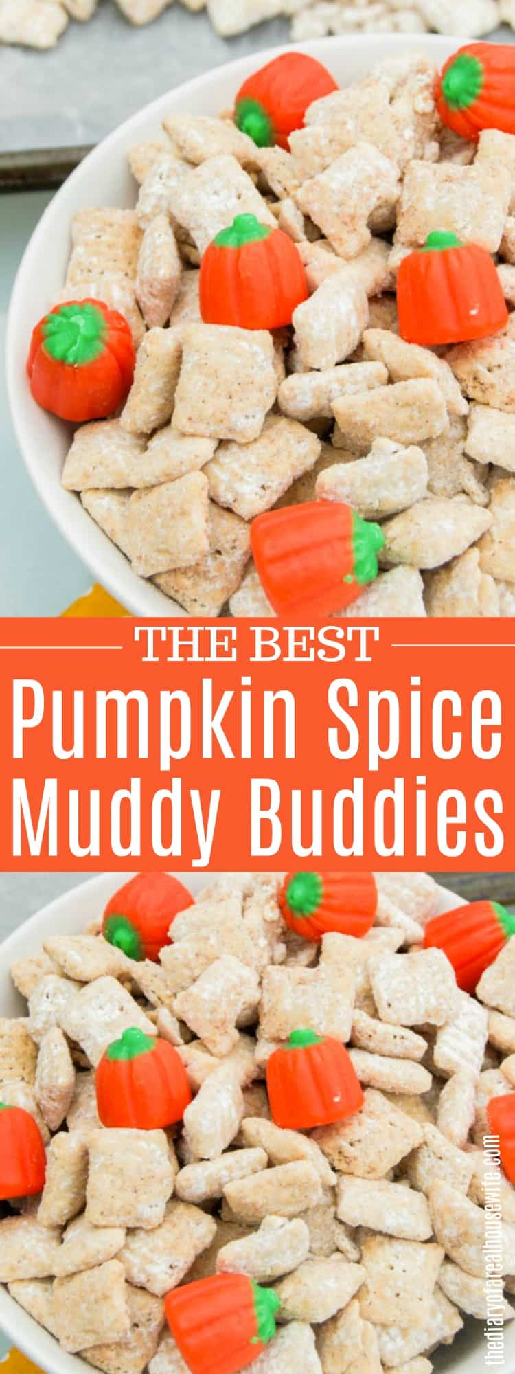 Pumpkin Spice Muddy Buddies