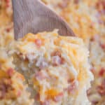 Cheesy Ham and Potato Casserole