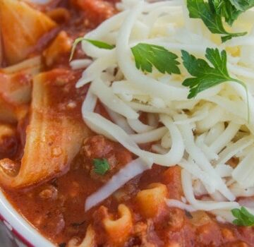 Lasagna Soup