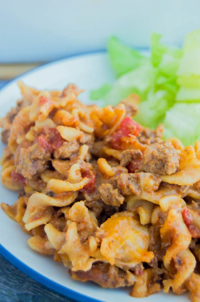 Cheeseburger Casserole