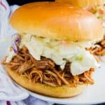 Slow Cooker Pulled BBQ Chicken