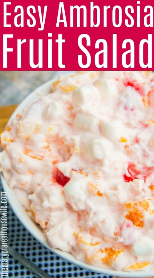 Easy Ambrosia Fruit Salad
