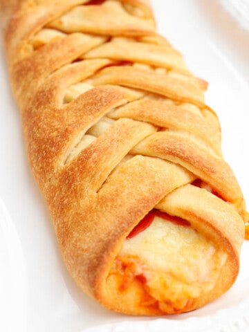 Pepperoni Pizza Braid