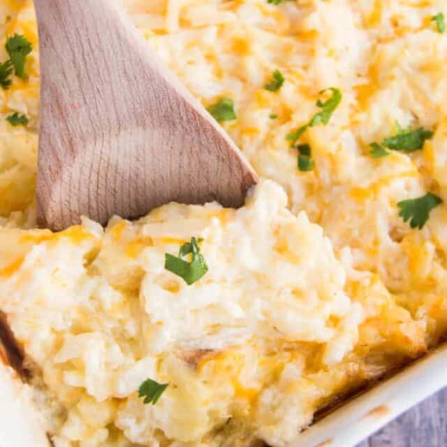 Cracker Barrel Hashbrown Casserole • The Diary of a Real Housewife