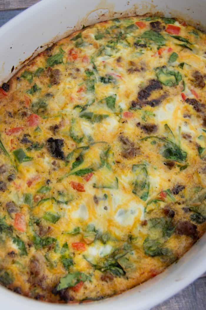 Easy Low Carb Breakfast Casserole