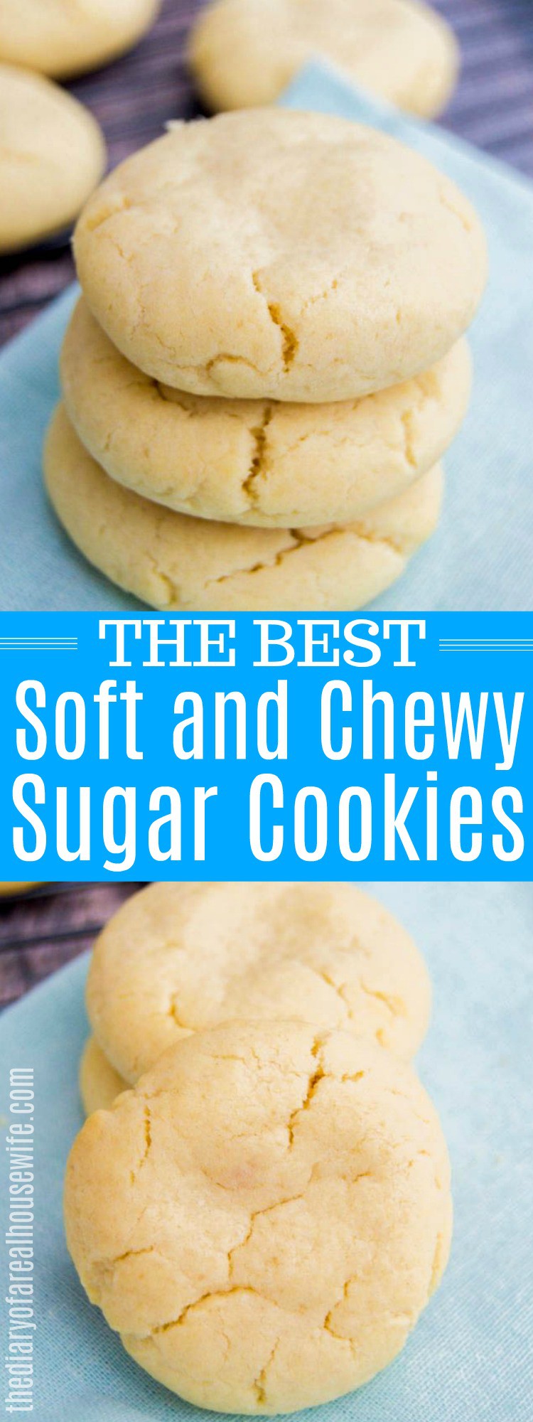 Soft and Chewy Sugar Cookies