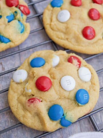 Patriotic Pudding Cookies