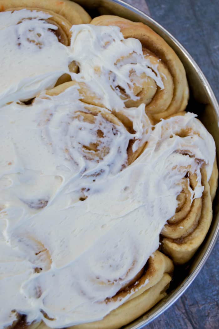 Cake Mix Cinnamon Rolls